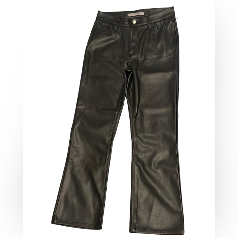 JOE’S Mid-Rise Women Black 100% Polyurethane  Pants Size 25 NWOT - Picture 8 of 10